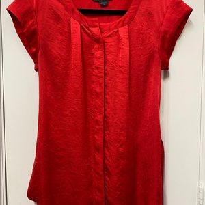 Red blouse